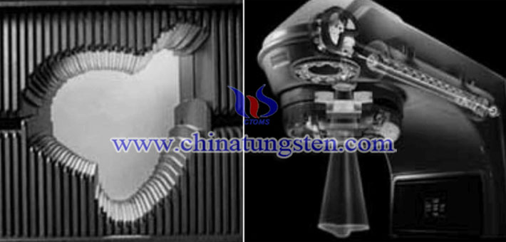 電子直線加速器用鎢合金多頁準(zhǔn)直器圖片