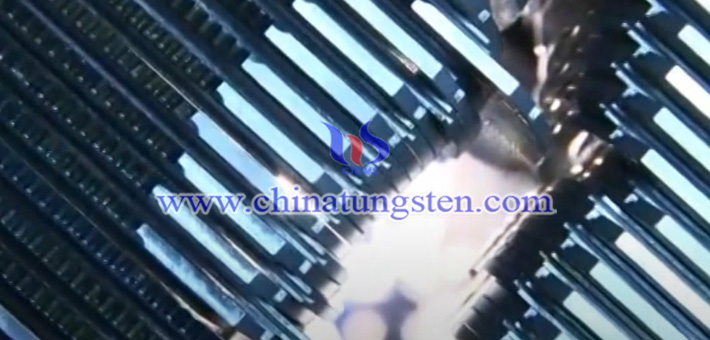 多葉光柵的鎢合金葉片縱截面設(shè)計(jì)圖片