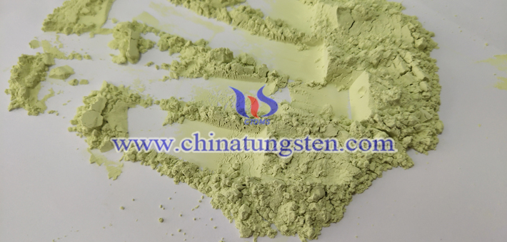 如何製備黃色氧化鎢？圖片