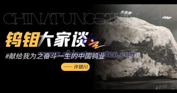 許鎖川：獻給我為之奮鬥一生的中國鎢業(yè)