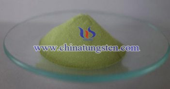三氧化鎢納米線 三氧化鎢圖片