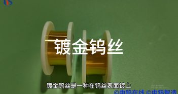 【知鎢】什麼是鍍金鎢絲?