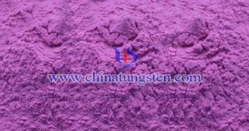 V-doped Violet Tungsten Oxide V-doped violet tungsten oxide Chinatungsten picture