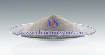 coarse spherical tungsten powder picture