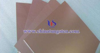 170x170x1.5 Tungsten Copper Sheet Price on Sep. 11, 2018 tungsten copper sheet image
