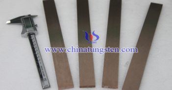 Tungsten Copper Blank Bar Tungsten Copper Bar Picture