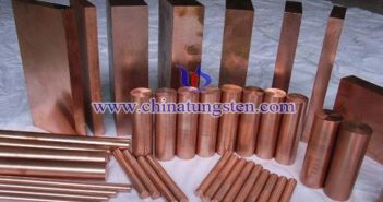 Tungsten Copper Blank Plate tungsten copper blank plate picture