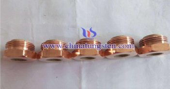 Tungsten Copper Nut Electrode Tungsten Copper Nut Electrode Picture