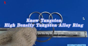 【Know Tungsten】High Density Tungsten Alloy Ring