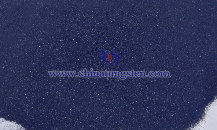 blue tungsten oxide picture