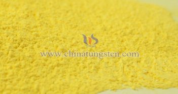 yellow tungsten oxide picture