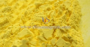 yellow tungsten oxide picture