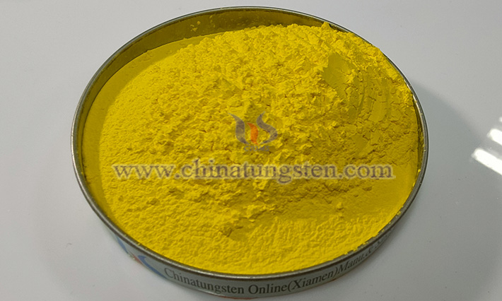 Yellow tungsten oxide picture of CTIA GROUP LTD