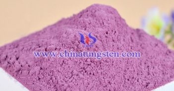 高純致密紫色氧化鎢 高純致密紫色氧化鎢圖片