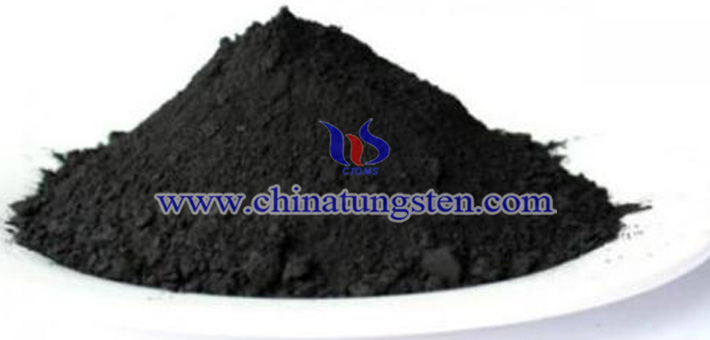 用中顆粒藍(lán)色氧化鎢制備的鎢粉圖片