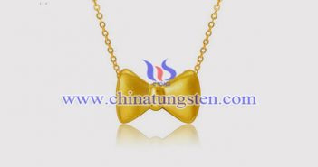 鎢合金鍍金蝴蝶結(jié)吊墜 鎢合金鍍金蝴蝶結(jié)吊墜圖片