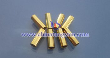 鎢合金鍍金管 鎢合金鍍金管圖片