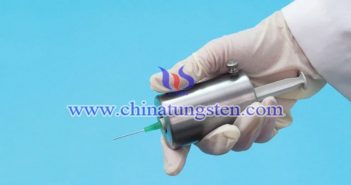 鎢合金注射器輻射防護(hù)屏蔽件圖片