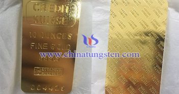 鎢鍍金塊價格-2020年9月26日 鎢鍍金塊圖片