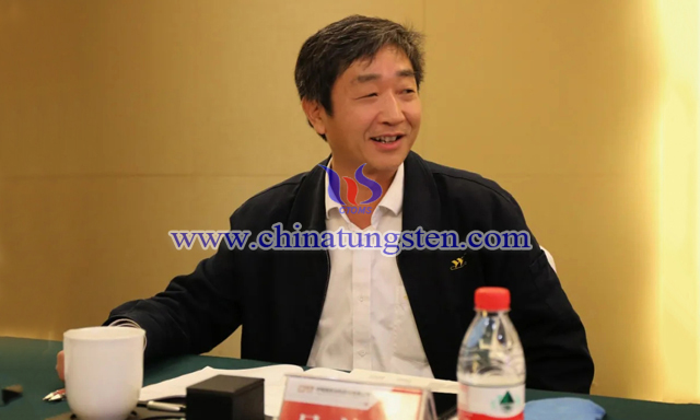廈門鎢業(yè)總裁、中國(guó)鎢協(xié)副會(huì)長(zhǎng)吳高潮