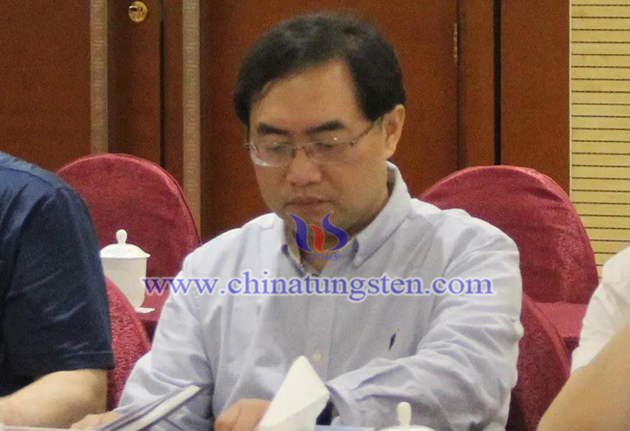 中國鎢業(yè)協(xié)會秘書長、主席團主席蘇剛