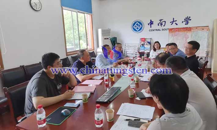 鎢協(xié)會長到長沙科研單位、高校及企業(yè)調(diào)研圖片