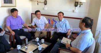 鎢協(xié)會(huì)長一行到中國特鋼企業(yè)協(xié)會(huì)走訪交流圖片